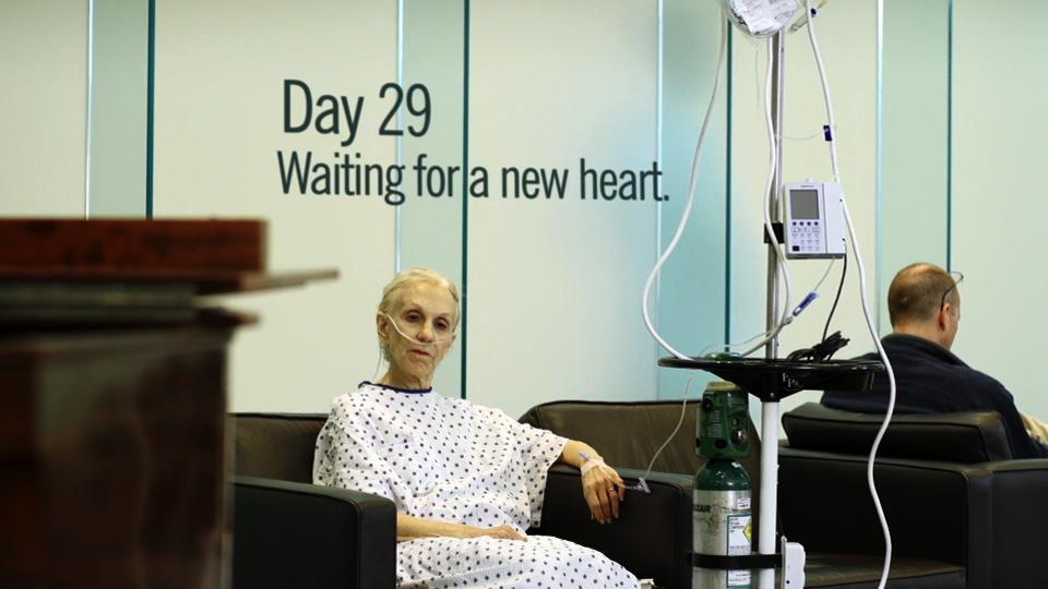 Day 29 Waiting for a new heart. Source: Empathy: the human connection to patient care by Cleveland Clinic 2013.