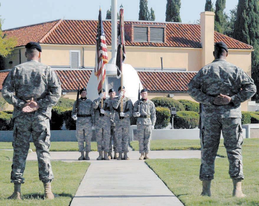 conjunction with a retirement ceremony on Memorial Field here July 1. Col. Peter A. Lehning relinquished responsibility of command to Col. George M. Kyle. Lehning, along with his wife, Col. Lisa A.