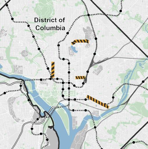 DC BICYCLE LANES Various Locations Districtwide PROPOSED MAJOR ADDITION VISUALIZE 2045 Basic Project Information Project Length 6 Miles Anticipated Completion 2018, 2023 Estimated Cost of