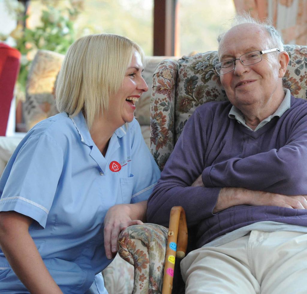 Dementia Care Individual routines based on personalities When caring for service users with dementia, it is very important to keep them active and mentally stimulated.
