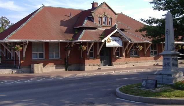The 8 th Hussars Museum is housed in the historic Inter-Colonial Railway Station in Sussex, NB.