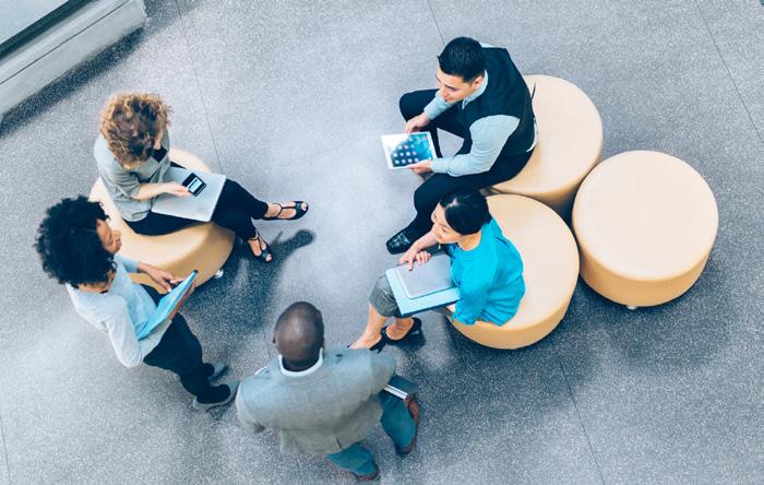 Rethink your office space Increasingly, organizations of all sizes are adding more huddle rooms to help streamline ad hoc collaboration.
