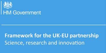 Framework for UK-EU Partnership in science, research and innovation Published in May 2018 it is part of a series produced by the UK Brexit negotiating team for discussion with the EU on a future