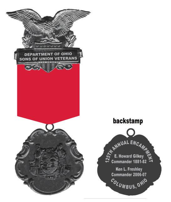 Page 2 125th Ohio Department Encampment Medal The Special 125 th Ohio Encampment Medal will be available at the Annual Encampment.