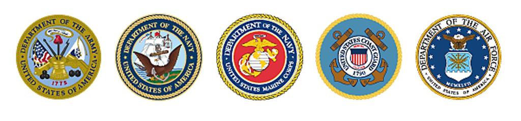 6. Match the seals with the correct branch of the United States Armed Services by drawing a line from the seal to the correct branch of service listed below. Navy Marines Air Force Coast Guard Army 7.