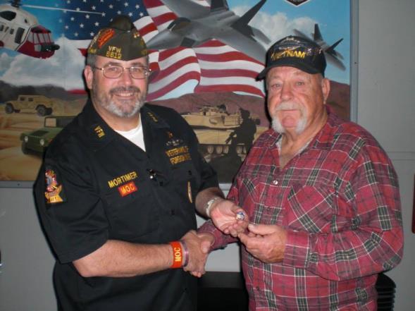 VFW Scouter pin to Comrade who is Boy Scouts