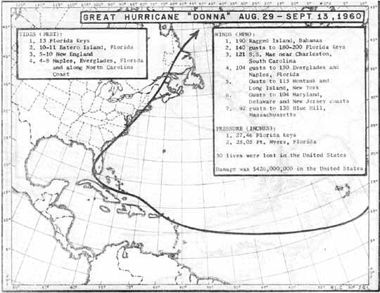 New York Hurricane History Coastal storms, including nor'easters, tropical storms and hurricanes, can and do affect New York City