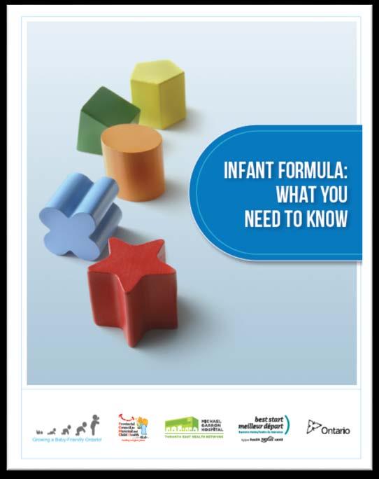 Infant Formula Resource PDF available in