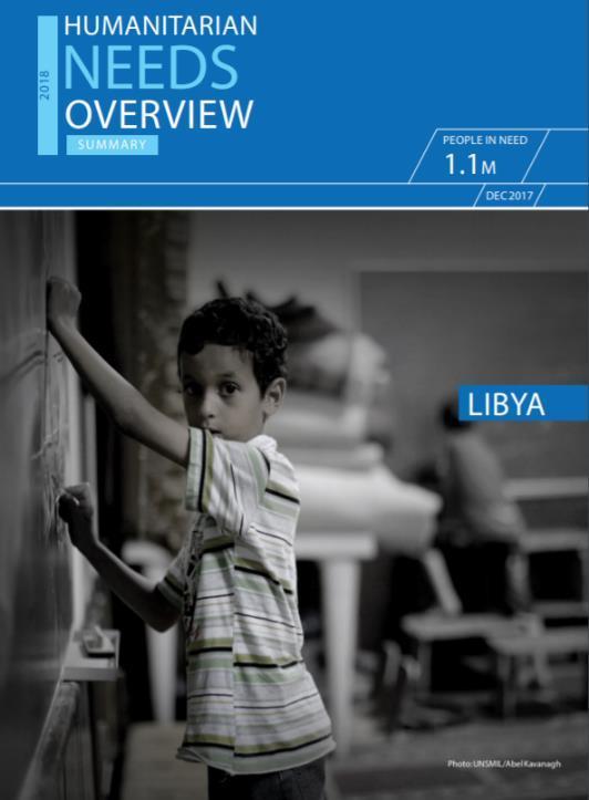 According to the 2018 Libya Humanitarian Needs Overview, 1.