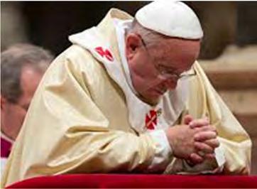 STEWARDSHIP OF PRAYER FAITH: A GIFT TO BE SHARED! Pope Francis speaks on prayer Excerpt from a homily in May 2014 ST.
