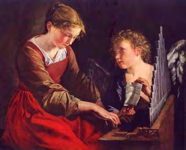 THE FEAST OF ST. CECILIA NOVEMBER 22 If you play a musical instrument, you may already know about St. Cecilia, who is the patroness of musicians.