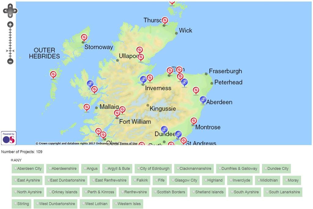 Find your local CCF project View our online map Sort the interactive map on the CCF website by: Local authority Theme of project