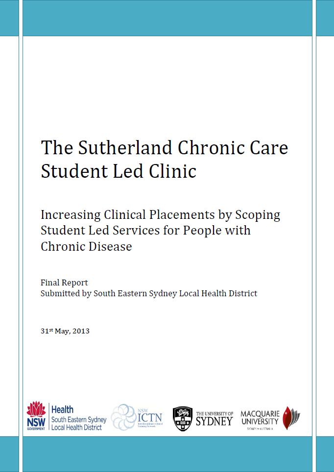 First trial of PAM - 2013 Student Led Clinic Goals: Provide person centred health education and coaching for clients educate students in health coaching