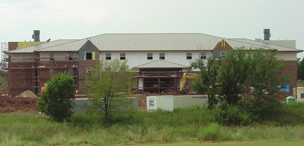 Residential Learning Center, a new maintenance facility on the far north end of
