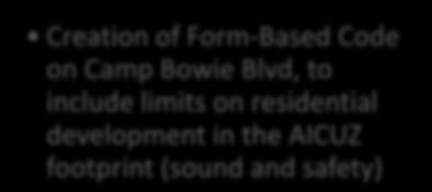 ZC-11-075 Creation of Form-Based Code on Camp Bowie Blvd, to include