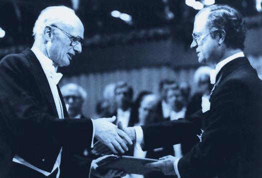 Markowitz, Professor of Finance, receiving the Alfred Nobel Memorial Prize in Economic Sciences. Dr.