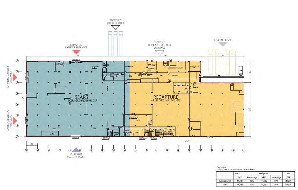 Ground Level Site Plan - See Broker for Recapture Lease Structure This information has been secured from sources we believe to be reliable but we make no