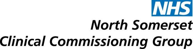 NHS North Somerset Clinical Commissioning Group Health & Safety Policy Approved by: