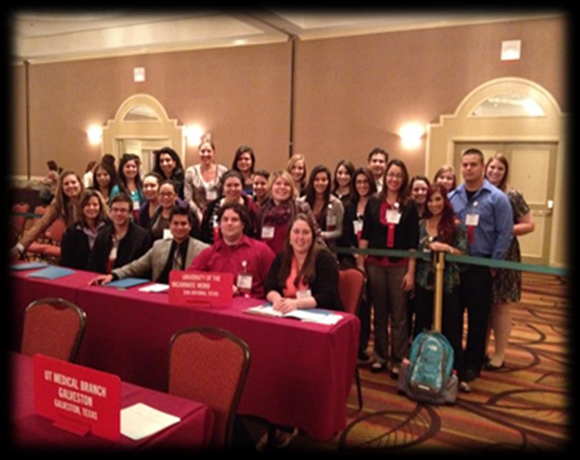 Texas Nursing Students Association Annual State Convention UIW SNA brings home TNSA 2013-2014 Chapter of the Year!