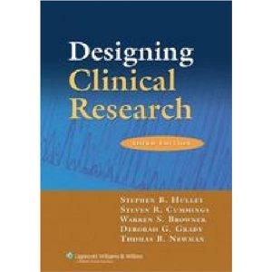 Designing Clinical Research Hulley S et al.
