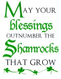 Today is St. Patrick s Day There are many legends associated with St. Patrick. The symbol of the shamrock used for St. Patrick's Day comes from the story of St.