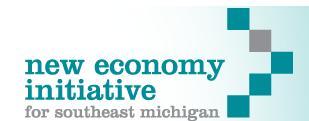 The New Economy Initiative for Southeast Michigan (NEI) Founded:2008 Organizational Mission: Unique philanthropic
