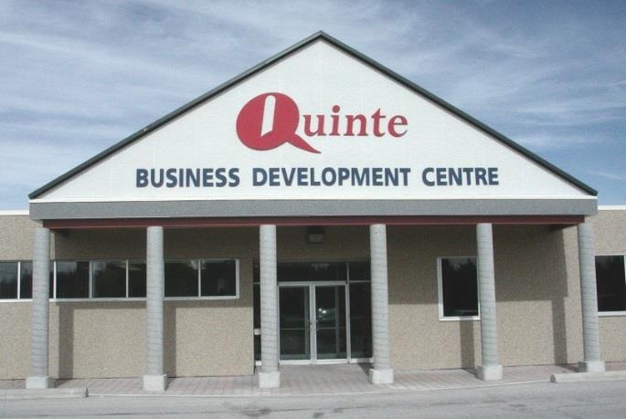 Quinte Business Development Centre Multiple agency delivery model One-stop-shop for economic and business development.