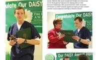 The DAISY Award IS Meaningful Recognition Self Awareness of contributions to care Nurtures the spirit of team by