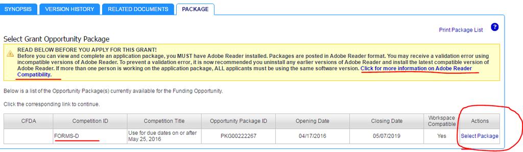 Electronic Requirements Supported Adobe Reader Version Opening with unsupported version can corrupt application.