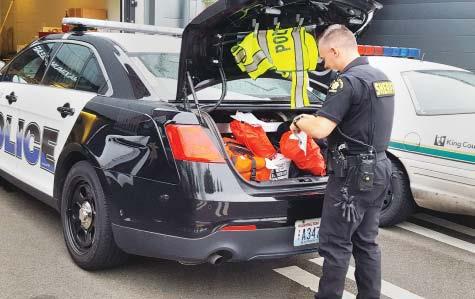 Homeless Care Kit Initiative A collaborate effort resulted in each Sammamish Officer carrying Homeless Care Kits in
