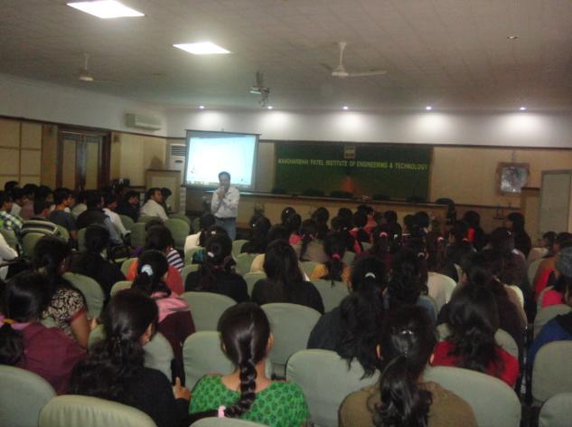 organized by T&P department on 11/01/14 for the students of final year and third year.