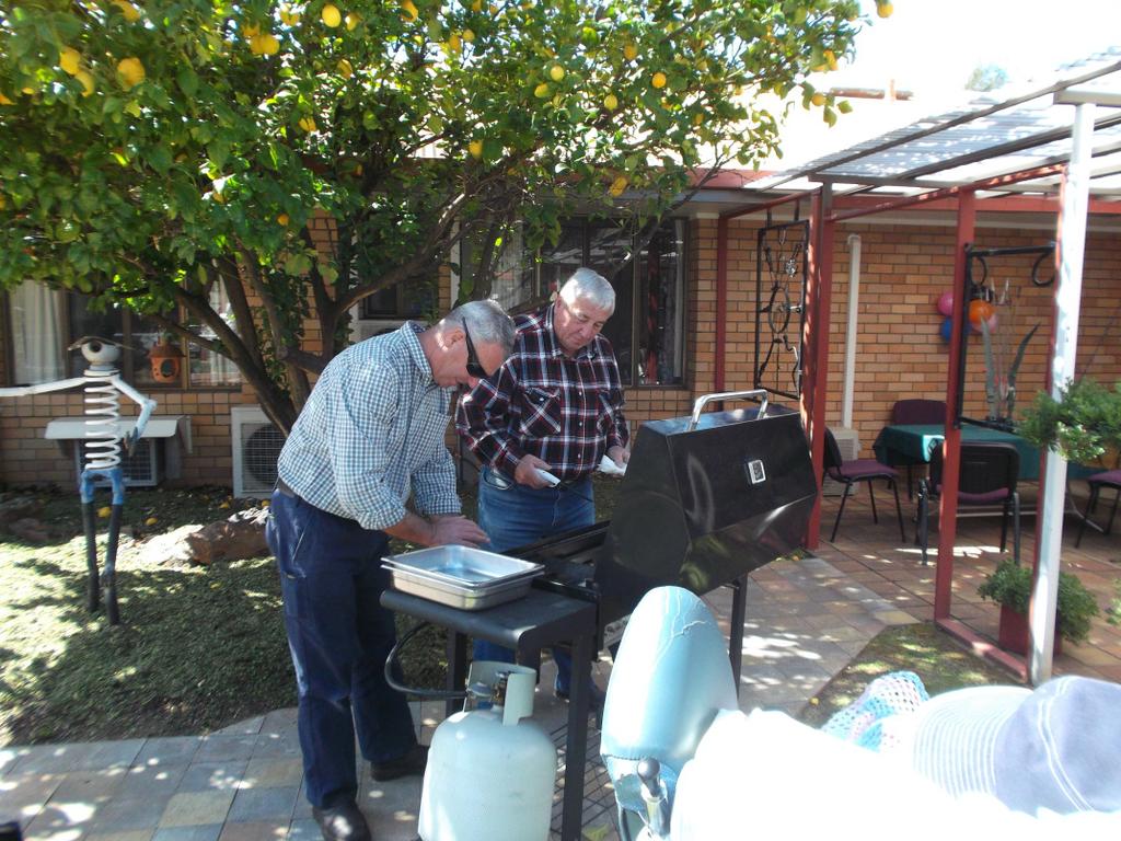 Father s Day BBQ at the Nursing Home On Thursday 4 September the Nursing