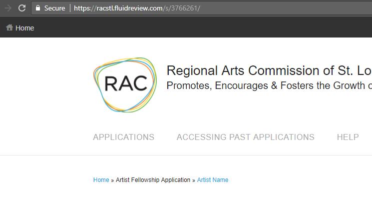 Navigating RAC s Grant Application Website Returning Home If you find yourself on a page you didn t expect to land on and