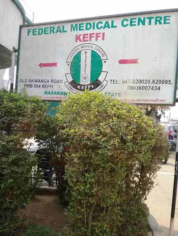 FEDERAL MEDICAL CENTRE (FMC) KEFFI CANCER REGISTRY The Federal Medical Centre (FMC) Keffi Cancer Registry is a HBCR located within the Department of Medical Records, FMC Keffi.