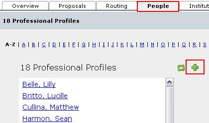 Professional Profiles 5 To create a profile for a non-umass collaborator Login to Cayuse424 and