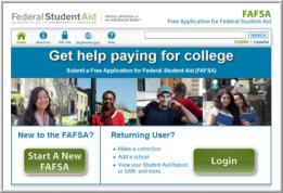 Types of Applications FAFSA Undocumented student