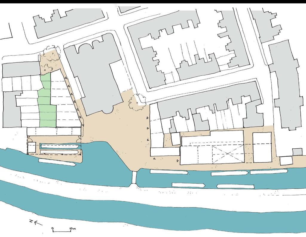 4 Great Clarendon Street Cardigan street Dawson Place Family Housing Boatyard Public Square Shops / Café Community Centre Nursery New Bridge N Following consultation and feedback on previous options,