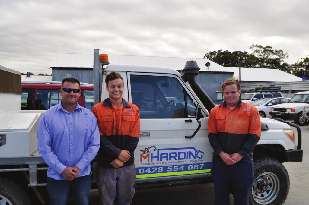 Supporting youth through trade apprenticeships Wallarah 2 is thrilled to be supporting four new apprentices in 2015 as part of its partnership with Central Coast Group Training.