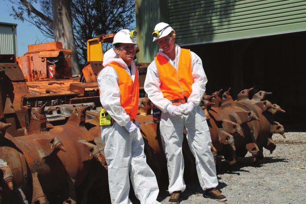 The visit gave the students the opportunity to learn about a career in coal mining with a tour of three world-class industry training facilities all located around the Newcastle region.