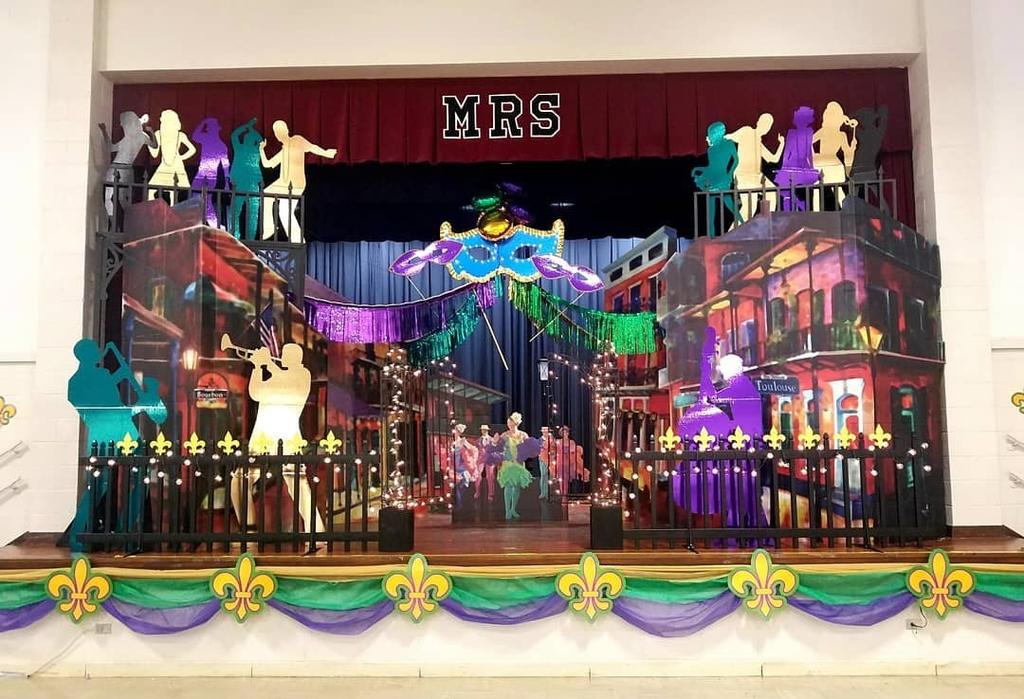 A delicious catered dinner was provided to all attendees. Additionally, a professional photographer Mardi Gras at the Murray Ridge School Prom May 2018 REMINDER: Tuesday, May 8 is Election Day!