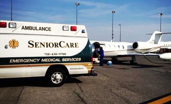 distinguish this service provider. Senior- Care E.M.S. is one of the only commercial ambulance services in all of New York State which has automated external defibrillators on every basic life support ambulance.