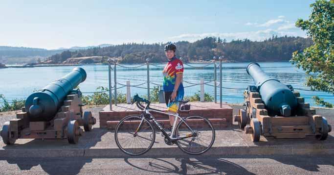 8 LOOKOUT August 22, 2016 Tour de Rock: Military Police member gears up for ride Rachel Lallouz Staff Writer From then end of August until the Tour itself, her fundraising schedule, or For the past