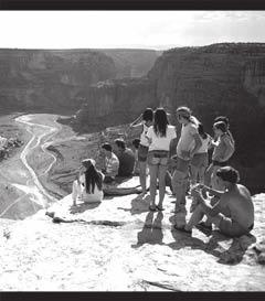 About the cover Students and faculty members contemplate the scenic overlook at Canyon de Chelly at an Arizona Navajo reservation during the first Southwest Field Trip in 1977.