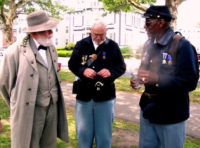 5, and the City of Lynn once again joined in commemorating the 150 th of the Civil War 1865-2015. This brought Gen. Ulysses S. Grant and Gen. Robert E.