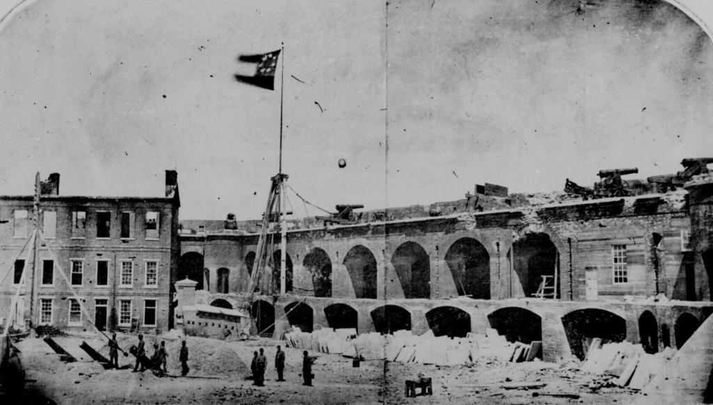 Fort Sumter under