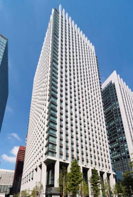 Asia-Oceania Office 2 The new office locates; on 5 th floor of Otemachi Financial City South Tower just