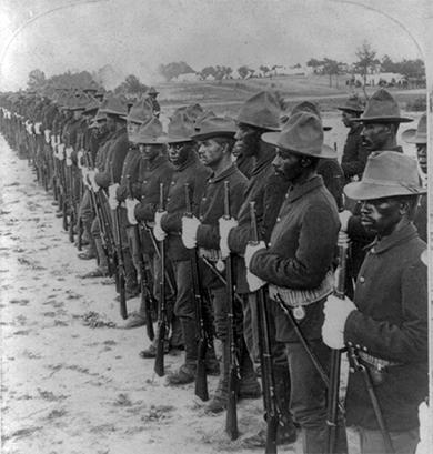 644 Chapter 22 Age of Empire: American Foreign Policy, 1890-1914 DEFINING "AMERICAN" Smoked Yankees : Black Soldiers in the Spanish-American War The most popular image of the Spanish-American War is