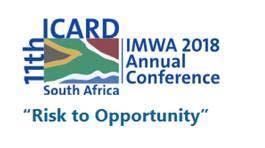 The Eleventh International Conference on Acid Rock Drainage (11th ICARD) and the 2018 International Mine Water Association (IMWA) Conference will be held September 10-14, 2018 in Pretoria, South
