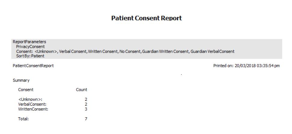 [28808] Patient Consent Report Feature: The Patient Consent Report