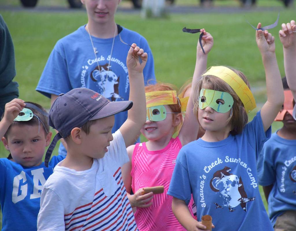 The Camp Must Go On! Despite the renovations, Shaver s Creek is hosting all of its summer camps as usual.